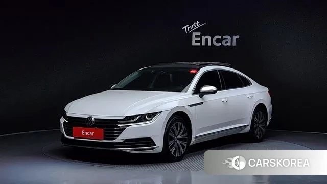 Volkswagen Arteon 2019 Белый из Кореи