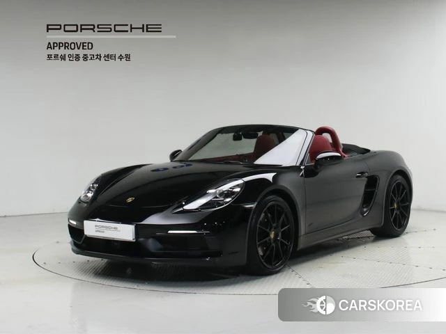 Porsche 718 Boxster 2024 Черный из Кореи