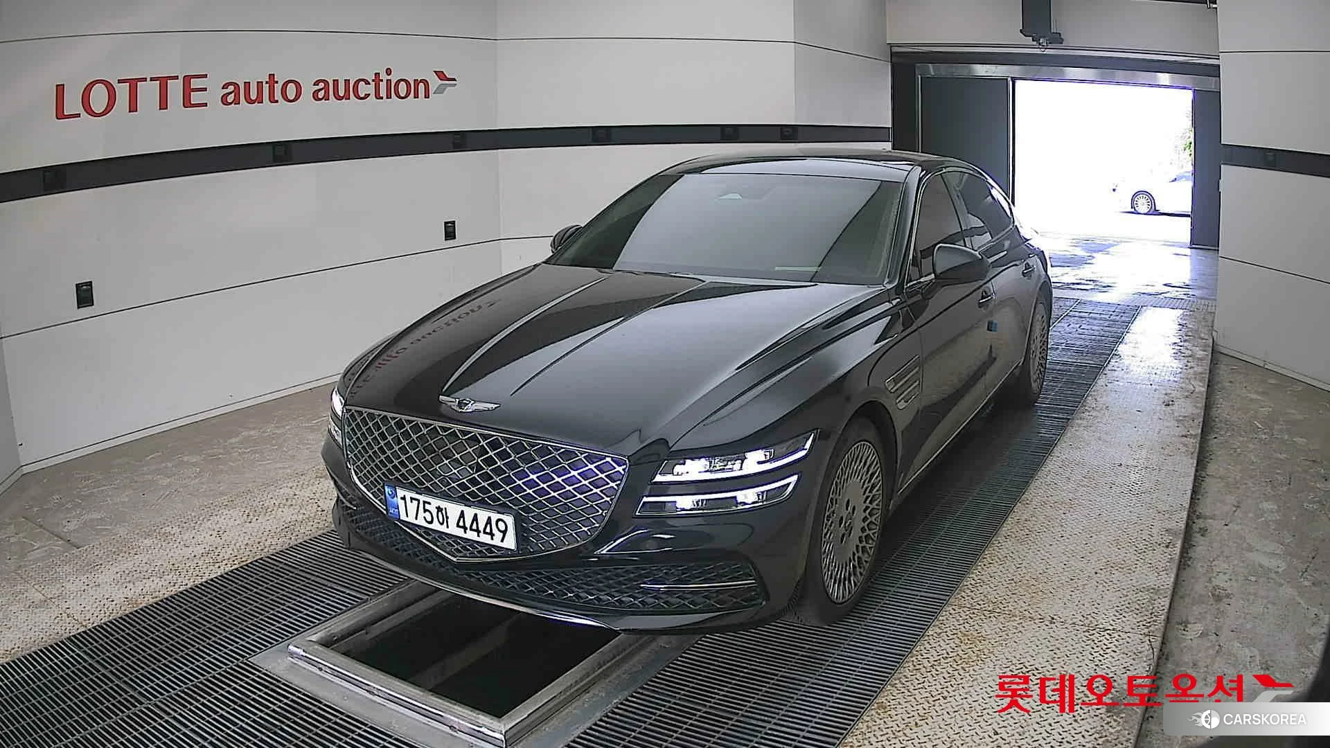 Hyundai G80 2023 Черный из Кореи