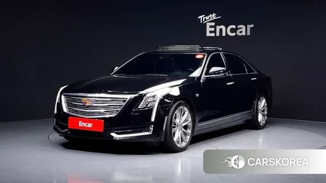 Cadillac CT6 2018 Черный из Кореи