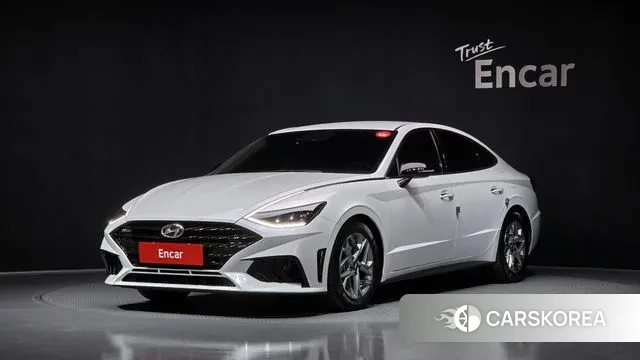 Hyundai Sonata (DN8) 2021 Белый из Кореи