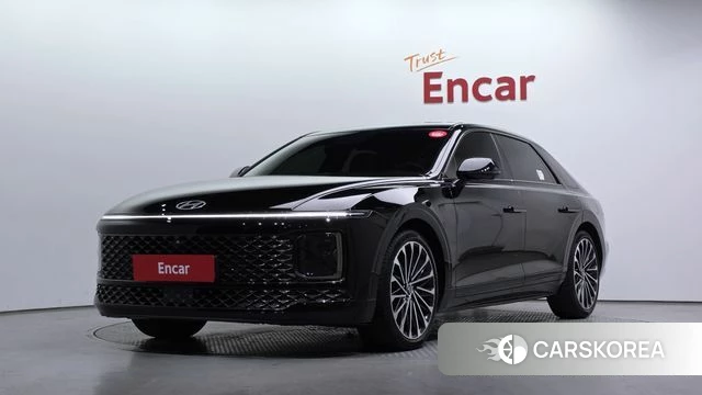 Hyundai Grandeur (GN7) 2023 Черный из Кореи