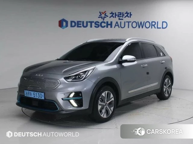 Kia Niro EV 2021 Серебристо-серый из Кореи