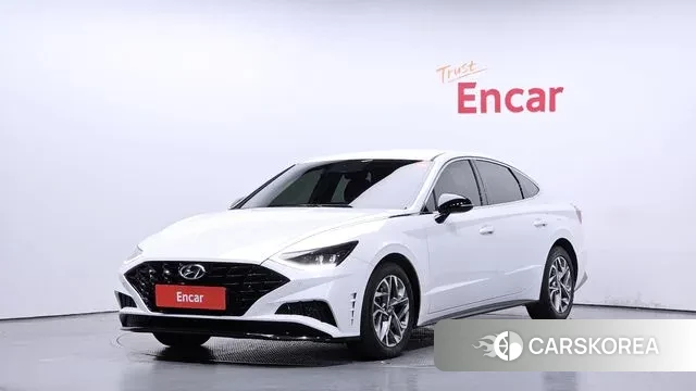 Hyundai Sonata (DN8) 2021 Белый из Кореи