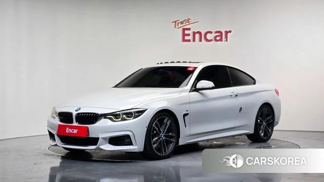 BMW 4 Series (F32) 2019 Белый из Кореи