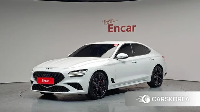 Genesis The New G70 2021 Белый из Кореи