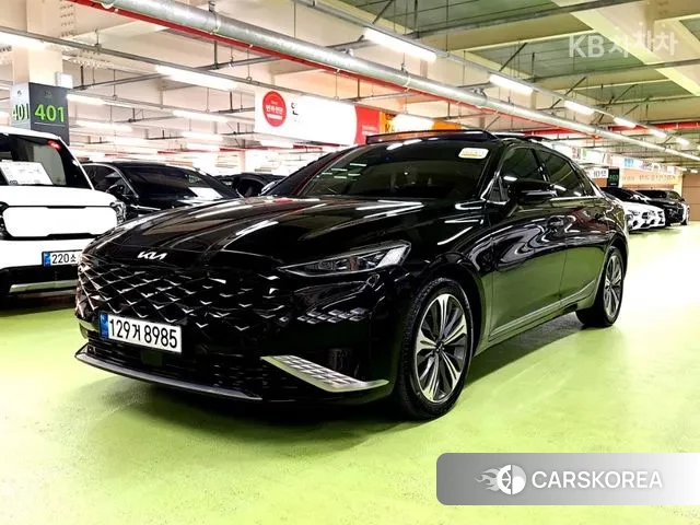 Kia K8 Hybrid 2023 Черный из Кореи