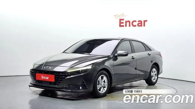 Hyundai Avante (CN7) 2021 Серый из Кореи