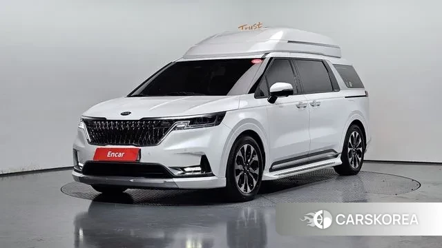 Kia Carnival 4th generation 2021 Белый из Кореи