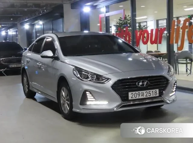 Hyundai Sonata New Rise 2018 Серебристо-серый из Кореи