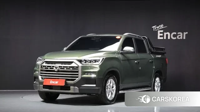 Ssangyong The New Rexton Sport 2025 Зеленый из Кореи