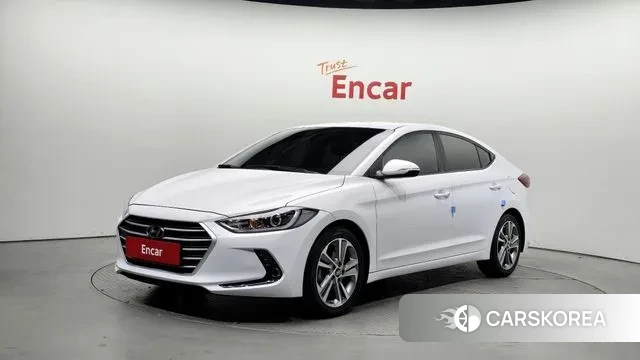 Hyundai Avante AD 2018 Белый из Кореи