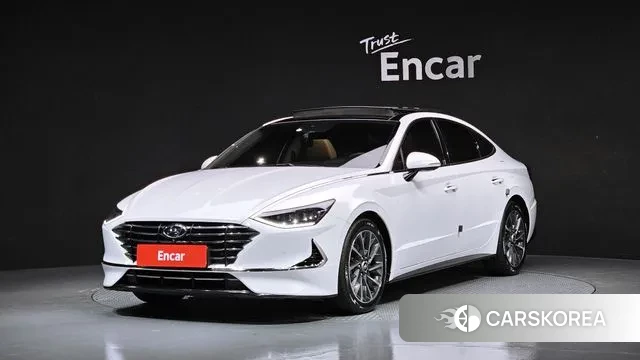 Hyundai Sonata (DN8) 2019 Белый из Кореи