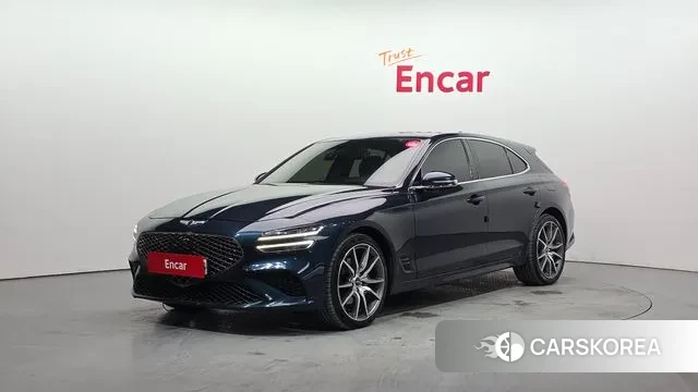 Genesis The New G70 Shooting Brake 2022 Синий из Кореи