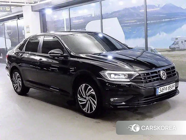 Volkswagen 7th Generation of Jetta 2020 Черный из Кореи