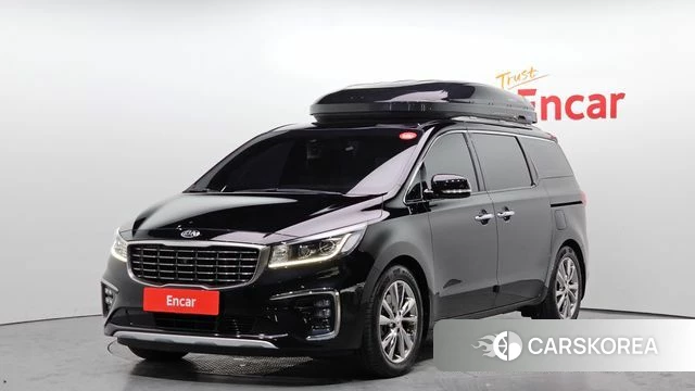 Kia The New Carnival 2019 Черный из Кореи