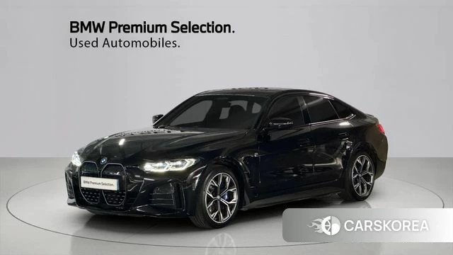 BMW i4 2023 Черный из Кореи