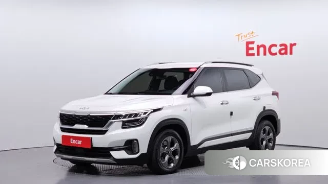 Kia Seltos 2022 Белый из Кореи