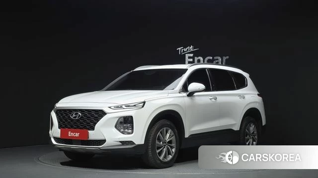 Hyundai Santa Fe TM 2018 Белый из Кореи