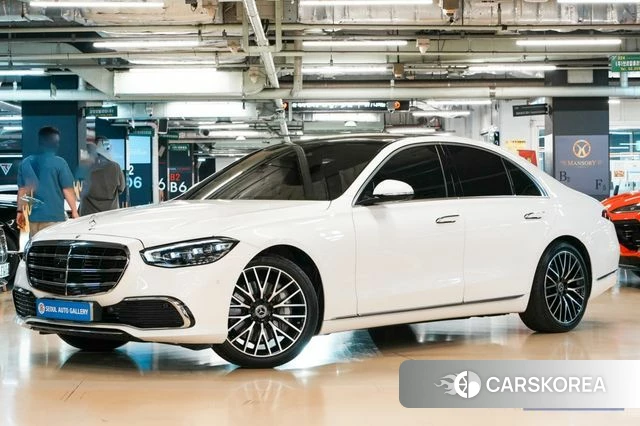 Mercedes-Benz S-Class W223 2021 Белый из Кореи