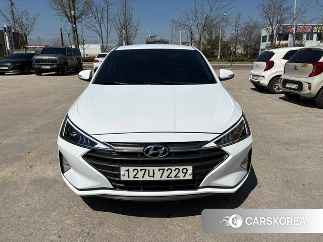Hyundai The New Avante AD 2019 Белый из Кореи