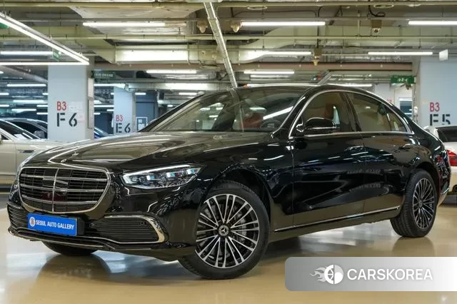 Mercedes-Benz S-Class W223 2025 Черный из Кореи