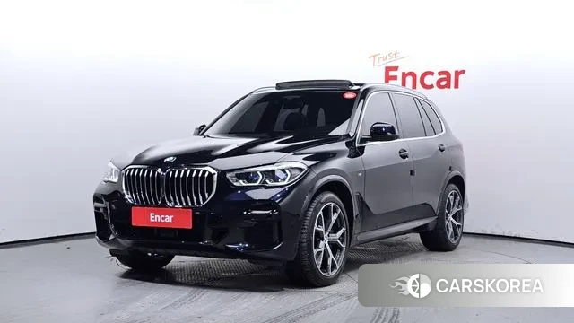 BMW X5 (G05) 2023 Черный из Кореи