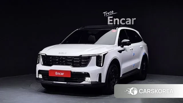 Kia The New Sorento 4th Generation 2023 Белый из Кореи