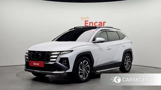 Hyundai The New Tucson Hybrid (NX4) 2025 Белый из Кореи