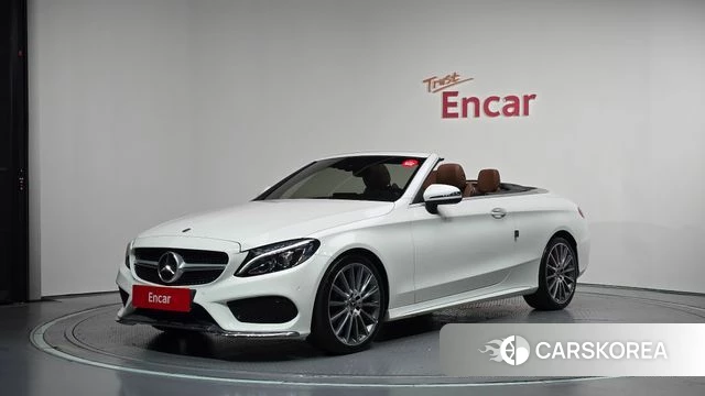 Mercedes-Benz C-Class W205 2018 Белый из Кореи