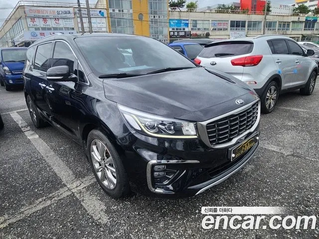 Kia The New Carnival 2019 Черный из Кореи