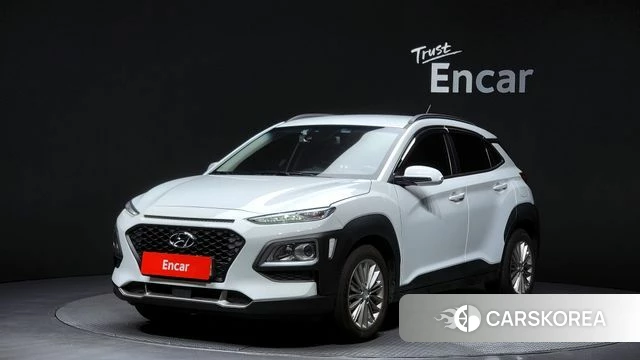 Hyundai Kona 2018 Белый из Кореи