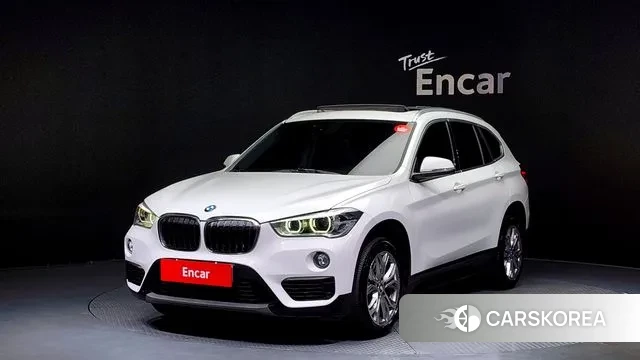 BMW X1 (F48) 2019 Белый из Кореи