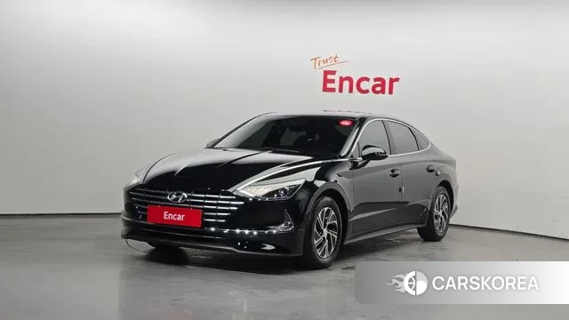 Hyundai Sonata Hybrid (DN8) 2021 Черный из Кореи