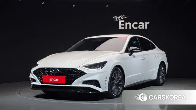 Hyundai Sonata (DN8) 2021 Белый из Кореи