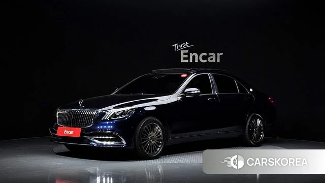 Mercedes-Benz S-Class W222 2018 Синий из Кореи