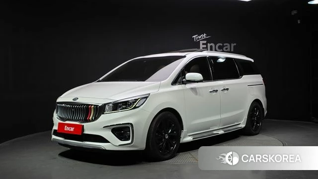 Kia The New Carnival 2019 Белый из Кореи