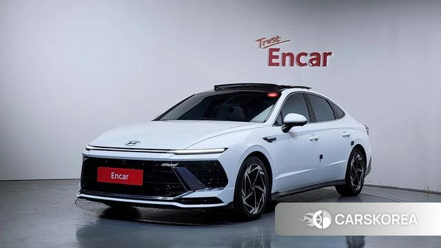 Hyundai Sonata D Edge (DN8) 2023 Белый из Кореи