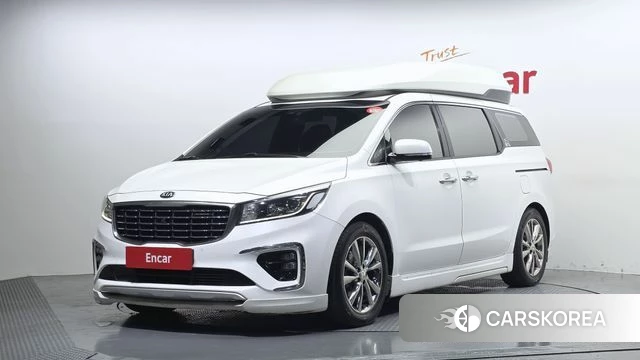 Kia The New Carnival 2018 Белый из Кореи