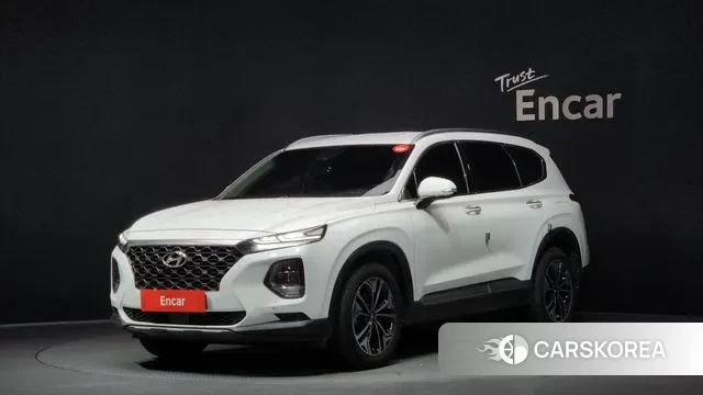 Hyundai Santa Fe TM 2018 Белый из Кореи