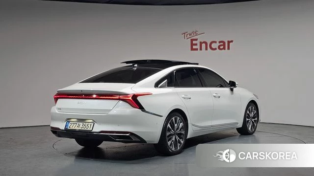 Kia K8 2021 Белый из Кореи