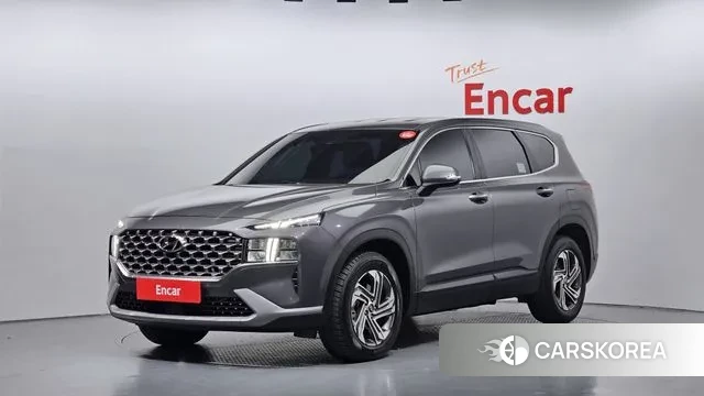 Hyundai The New Santa Fe 2021 Серый из Кореи