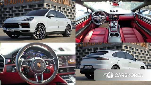 Porsche Cayenne (PO536) 2022 Белый из Кореи