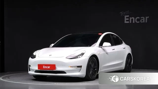 Tesla Model 3 2020 Белый из Кореи