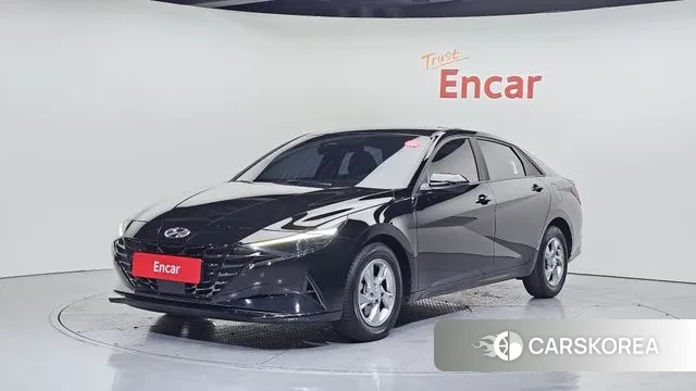 Hyundai Avante (CN7) 2021 Черный из Кореи