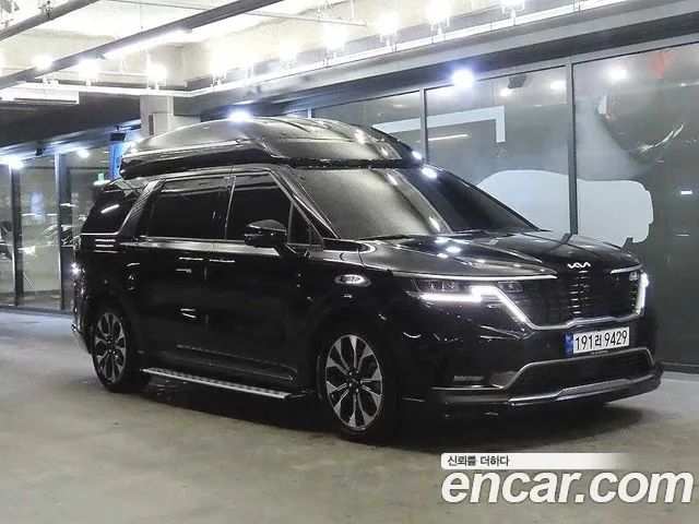 Kia Carnival 4th generation 2023 Черный из Кореи