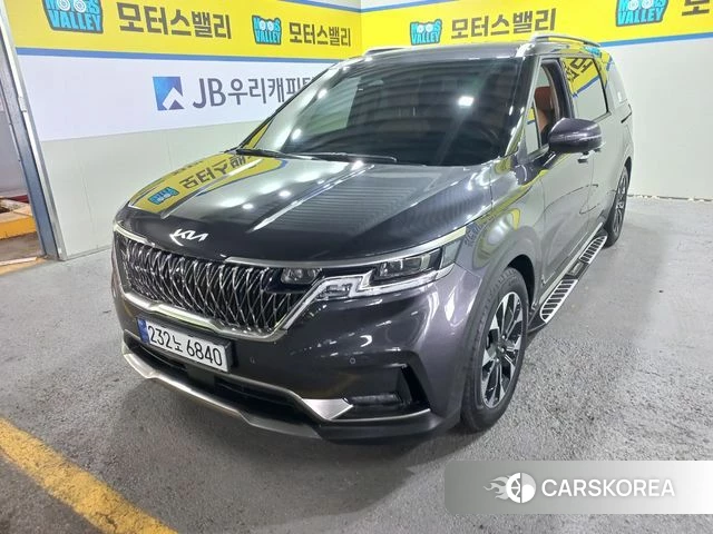 Kia Carnival 4th generation 2023 Серый из Кореи