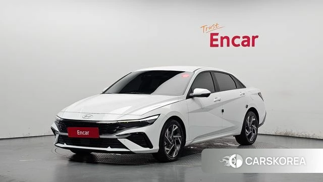 Hyundai The New Avante (CN7) 2023 Белый из Кореи