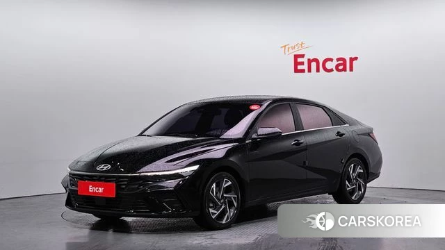 Hyundai The New Avante (CN7) 2023 Черный из Кореи