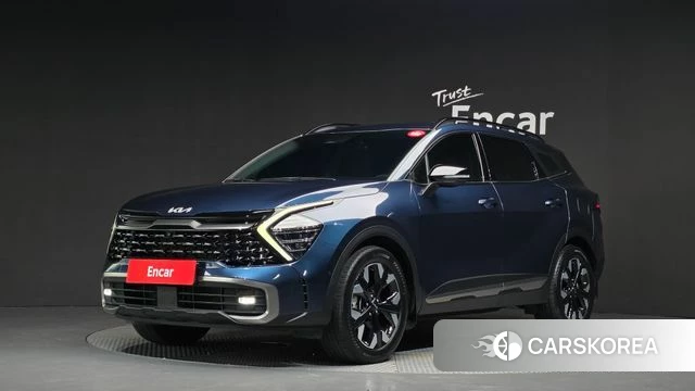 Kia Sportage 5th Generation 2022 Синий из Кореи